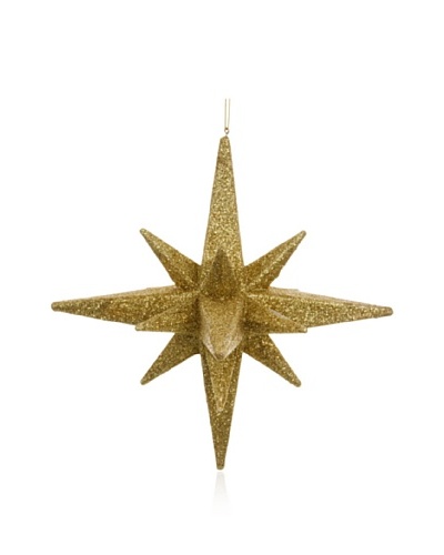 Sage & Co. Gold Mica Star Ornament