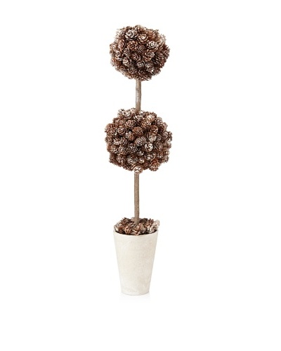 Sage & Co. Frosted Pinecone Topiary