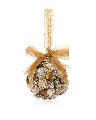 Sage & Co. Crystal Jewelry Ball Ornament
