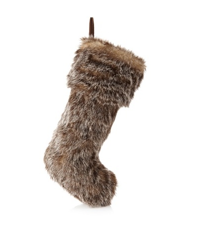 Sage & Co. Faux Fur Stocking