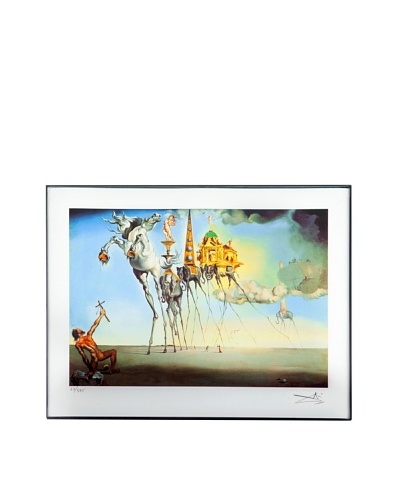 Salvador Dalí The Temptation of St. Anthony Framed Limited Edition