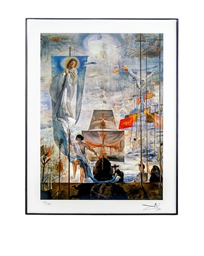 Salvador Dalí Discovery of America Framed Limited Edition