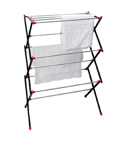 Samsonite Space-Saving Collapsible Dryer Rack, Black, Regular