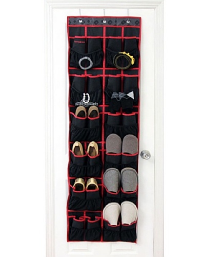 Samsonite Shoe Storage, Charcoal/Red