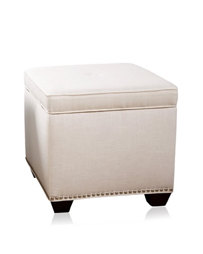 Sandy Wilson Cashmir Storage Cube, Off-White