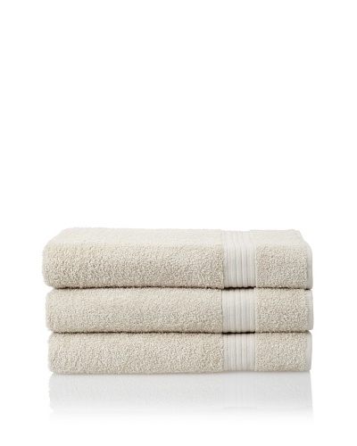 Savannah by Chortex 3 Piece Bath Sheet Set, Linen