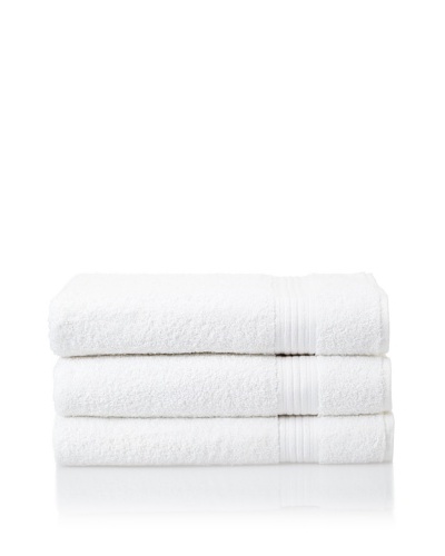 Savannah by Chortex 3-Piece Bath Sheet Set, White