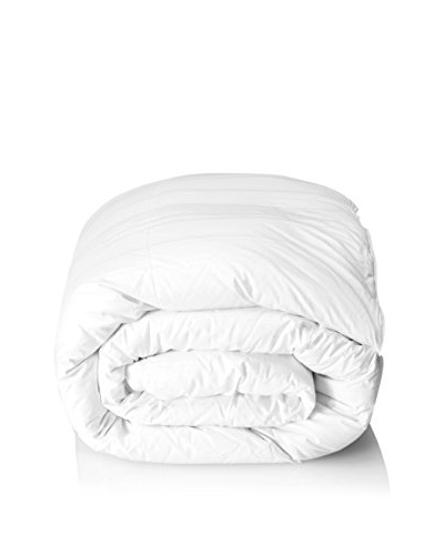 Scandia Home Lucerene Ultra/Lite Dual Comforter, White, Queen