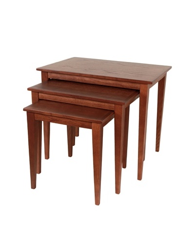 Control Brand Three Piece Nesting Table Set