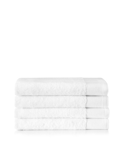 Schlossberg Set of 4 Interio Hand Towels, White