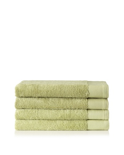 Schlossberg Set of 4 Interio Hand Towels, Kiwi