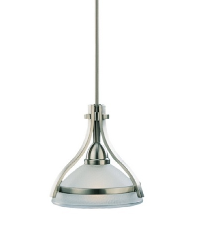 Sea Gull Lighting Eternity 1-Light Mini-Pendant, Brushed NickelAs You See