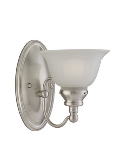 Sea Gull Lighting 1-Light Wall Sconce [Brushed Nickel]