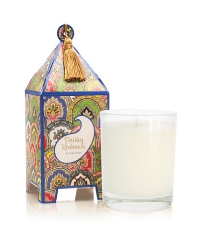 Seda France Paisley Kashmiri Pagoda Box Candle, 10-Oz.