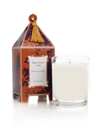 Seda France Figue et Cyprès Limited Edition Pagoda Box Candle, 10-Oz.