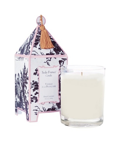 Sedafrance Vanille A La Francaise 10-Oz. Pagoda Candle