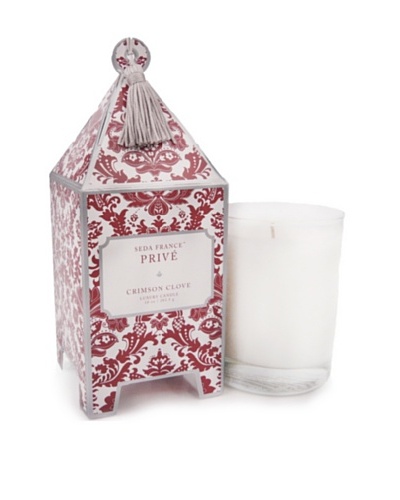 Seda France Crimson Clove Pagoda Box Candle, 10-Oz.