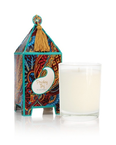 Seda France Paisley Taj Pagoda Box Candle, 10-Oz.