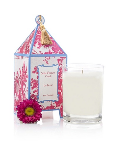 Seda France Lis Blanc Pagoda Candle, 10-Oz.