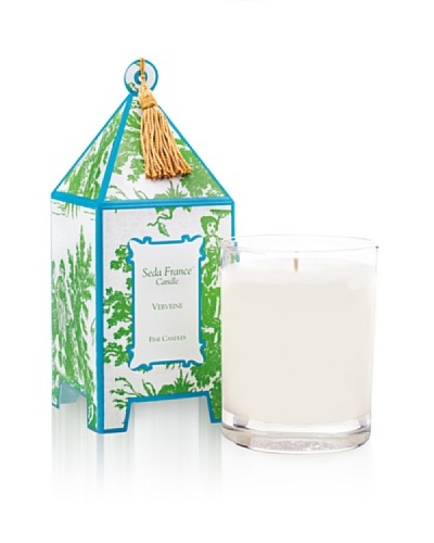 Seda France Verveine Pagoda Box Candle, 10-Oz.