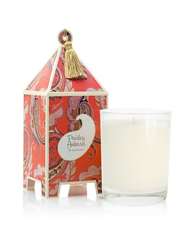 Seda France Paisley Ankara Pagoda Box Candle, 10-Oz.