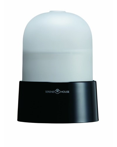 Serene House Lantern Ultrasonic Scentilizer Aromatherapy Diffuser, Black