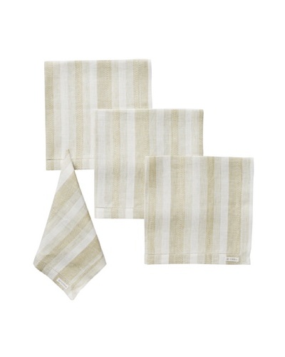 Sferra Set of 4 Ascot Dinner Napkins, Olive