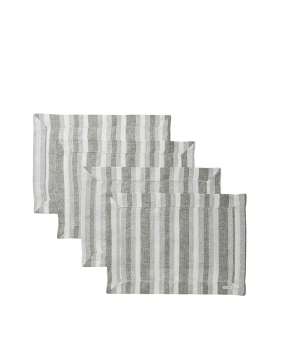 Sferra Set of 4 Ascot Placemats, Forest
