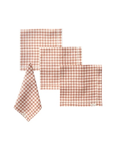 Sferra Set of 4 Piccadilly Dinner Napkins, Nutmeg