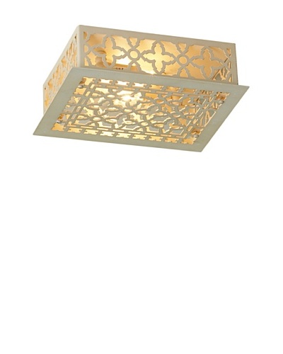 Shades of Light Reproduction Iron Grate Flush Mount Ceiling Light