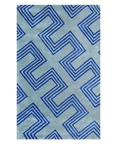 Shine by S.H.O. Maze Rug [Cobalt Blue]