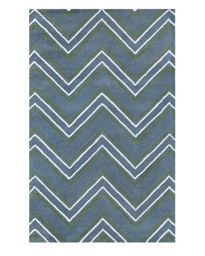 Shine by S.H.O. Zig Zag Rug [Grey]