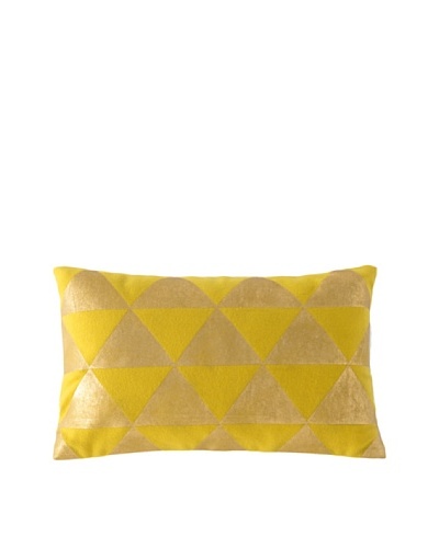 Shiraleah Caravan Rectangle Pillow, Yellow