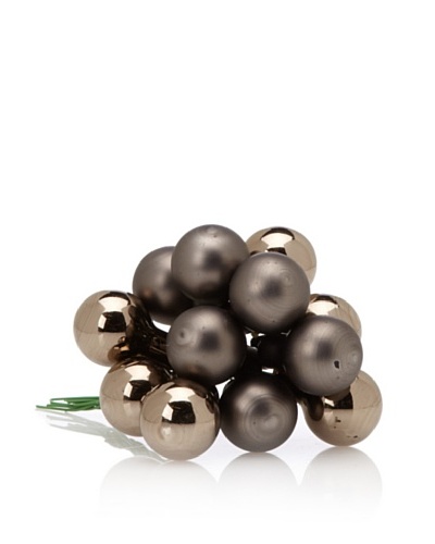 Shiraleah Set of 12 Holiday Mini-Ball Clusters