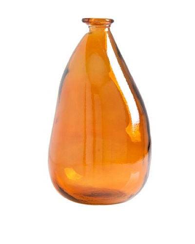 Shiraleah Large Orange Balloon Vase