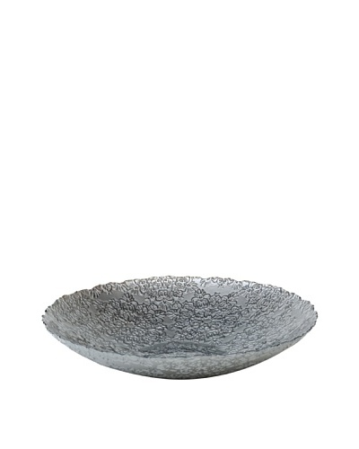 Shiraleah Large Barocco Bowl, Pewter