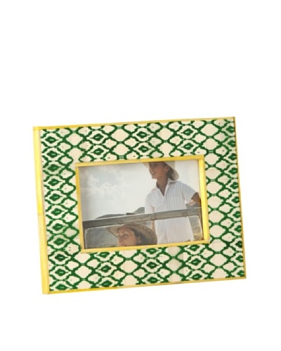 Shiraleah Set of (2) 4 x 6 Painted Bone Picture Frames