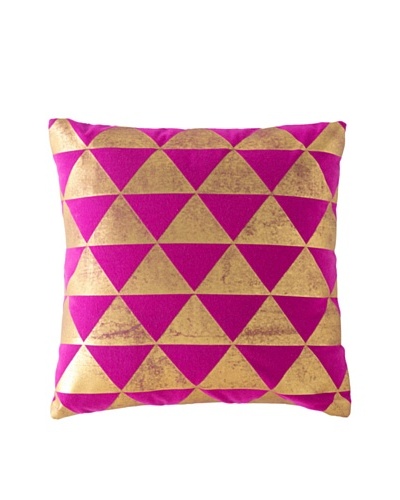 Shiraleah Caravan Square Pillow, Pink