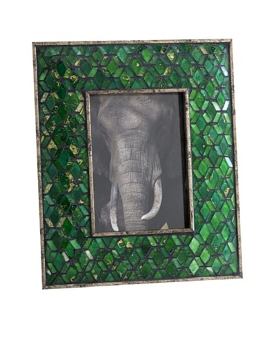 Shiraleah Slimane Emerald Mosaic 5″ x 7″ Picture Frame