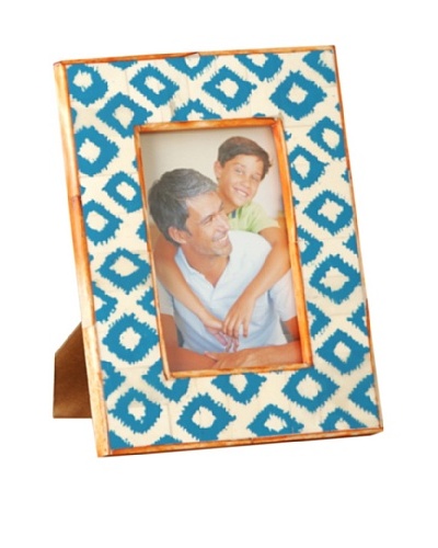 Shiraleah Set of (2) 4 x 6 Painted Bone Picture Frames