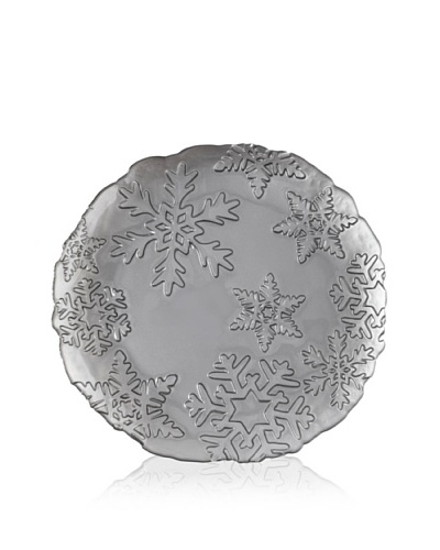 Shiraleah Snowflake Platter, Pewter