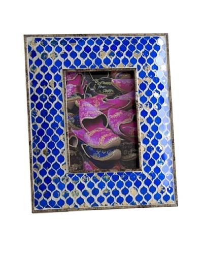 Shiraleah Aliya Cobalt Tile Mosaic 5″ x 7″ Picture Frame