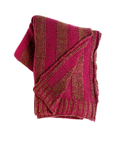 Shiraleah Chamonix Throw, Fuchsia