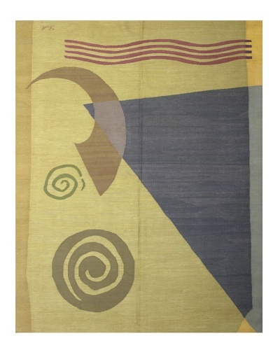 French Accents Modern Flatweave Killim Rug