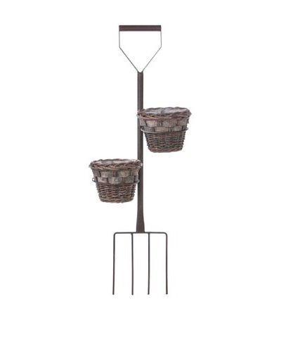 Skalny Wall Fork Planter with Baskets