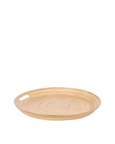 Skalny Spun Bamboo Tray, Natural