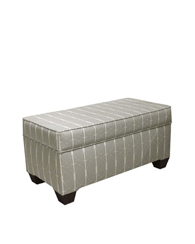 Skyline Storage Bench, Menton Linen