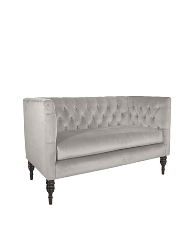 Skyline Tufted Chaise, Mystere Dove