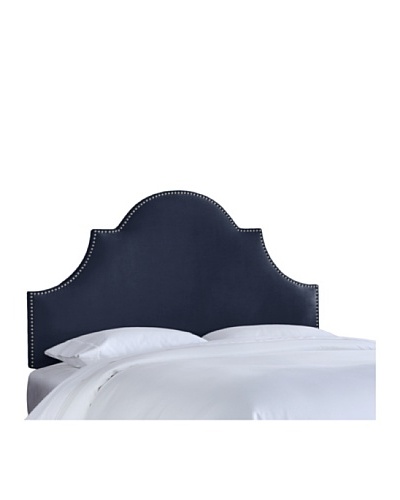 Skyline High Arch Nail Button Headboard