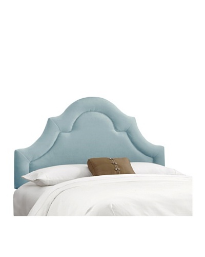 Skyline High-Arch Border Headboard, Caribbean, Queen